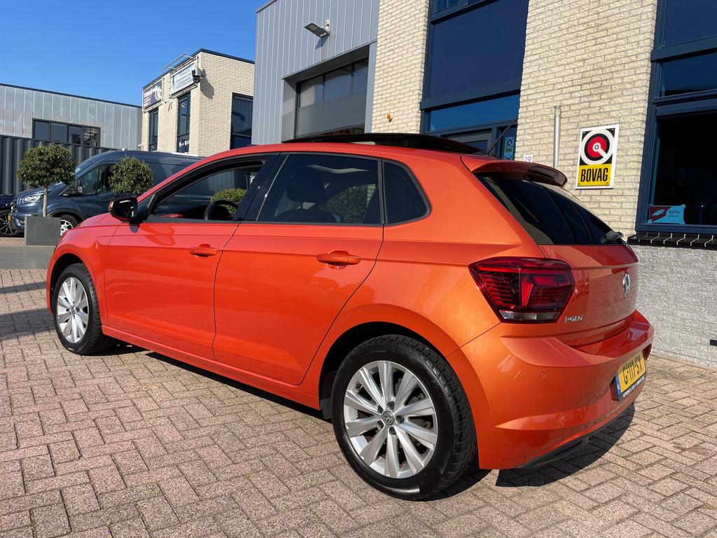 Volkswagen Polo 1.0 TSI Comfortline- automaat-panodak-NAP, Gebruikt, Euro 6, 49 €/maand, Origineel Nederlands
