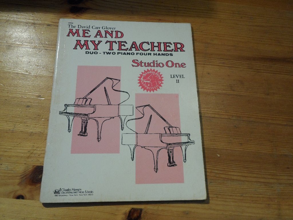 David carr glover, Muziek en Instrumenten, Bladmuziek, Gebruikt, Artiest of Componist, Populair, Piano, Ophalen of Verzenden