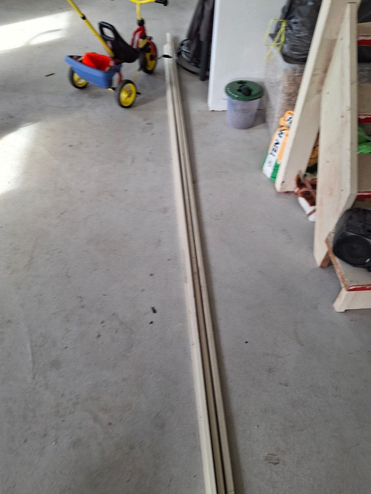 Glaslatten 4,60 meter, Doe-het-zelf en Verbouw, Ophalen of Verzenden, Gebruikt, Overige typen