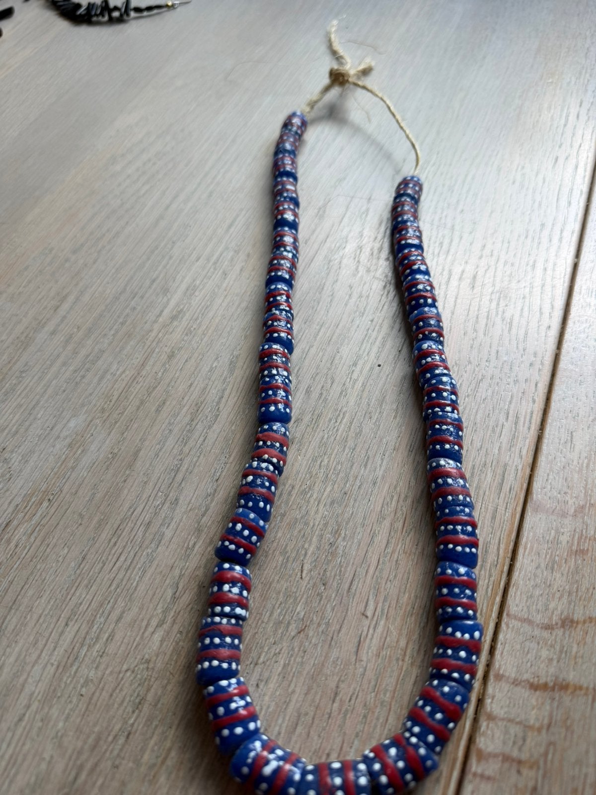 Trade beads ketting, Verzenden, Zo goed als nieuw, Overige materialen