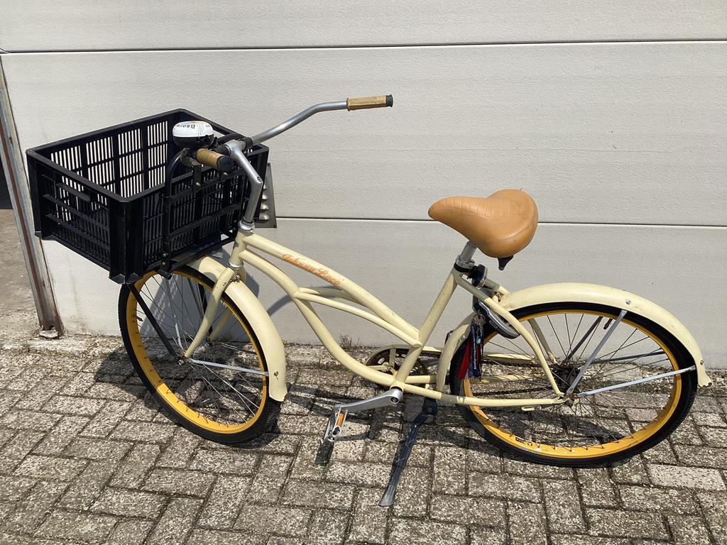 Johnny Loco fiets, Ophalen, Terugtraprem, Gebruikt, Staal