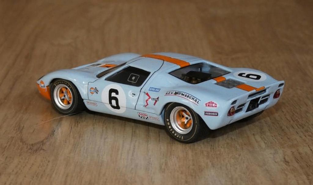 Ford GT40 MKI 1969 schaal 1/43  American cars # 132, Hobby en Vrije tijd, Modelauto's | 1:43, Verzenden, Nieuw, Auto, Overige merken