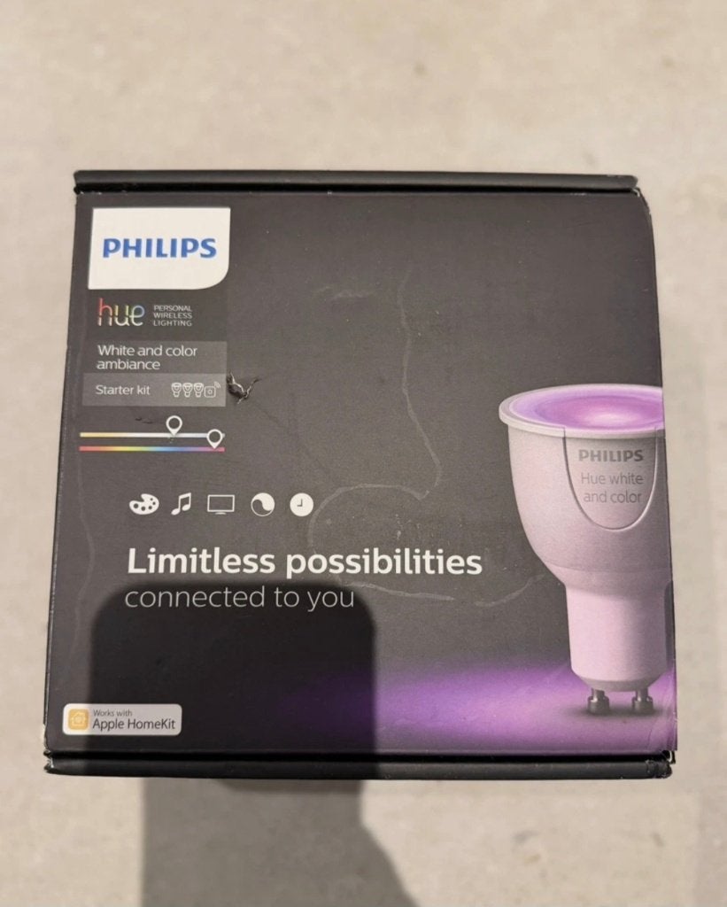 3x Philips hue gu10 color, Huis en Inrichting, Lampen | Losse lampen, Led-lamp, Minder dan 30 watt, Nieuw, Overige fittingen