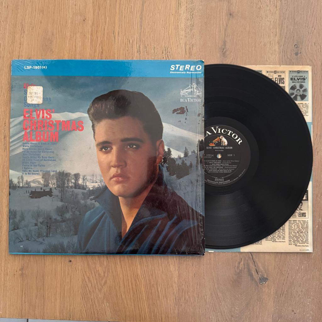 Elvis LP - Christmas Album - USA 1964, Cd's en Dvd's, Vinyl | Rock, Gebruikt, Originele persing, Ophalen of Verzenden, 12 inch