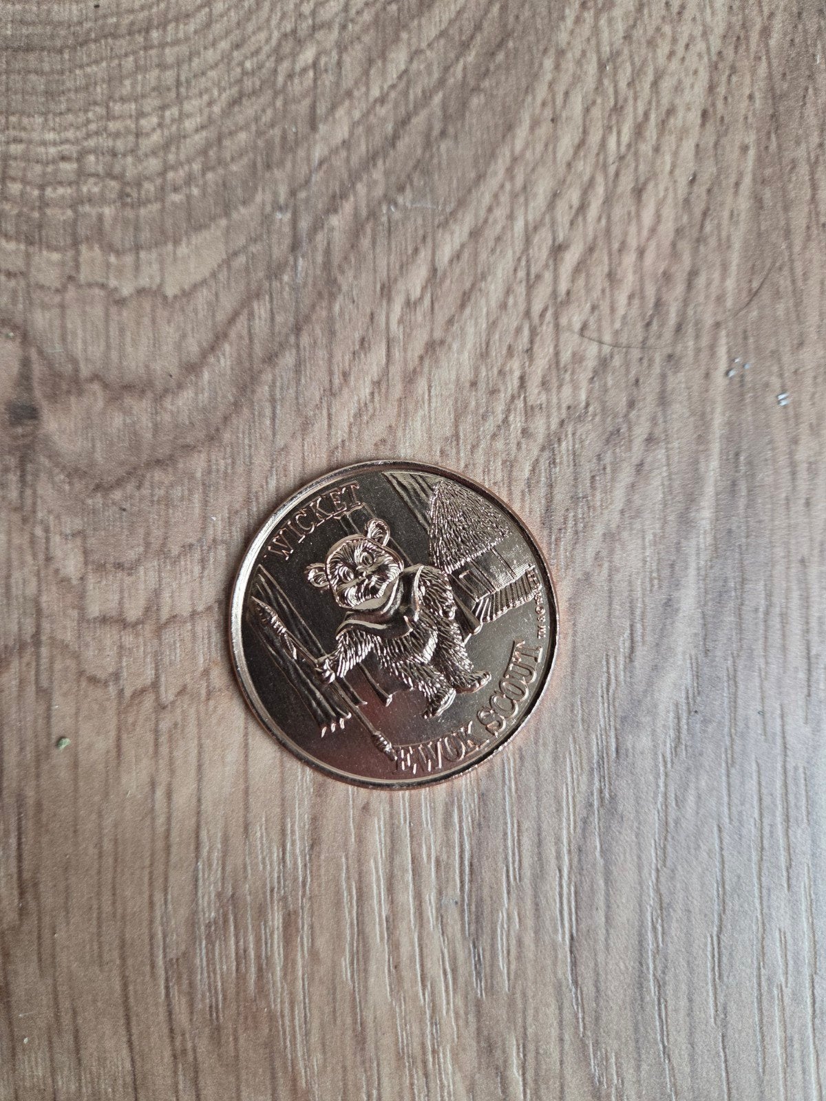 star wars vintage wicket coin, Verzamelen, Ophalen of Verzenden, Gebruikt, Actiefiguurtje