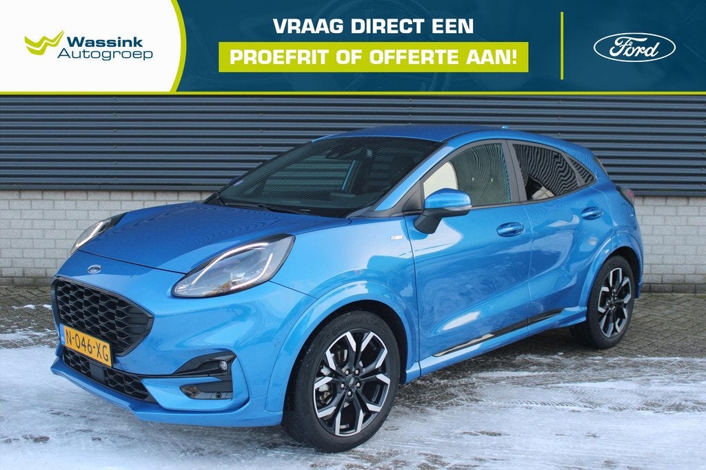Ford Puma ST-Line X Hybrid 155pk I Driver Assistance Pack 2, Auto's, Ford, Bedrijf, Te koop, Puma, Achteruitrijcamera, Airconditioning