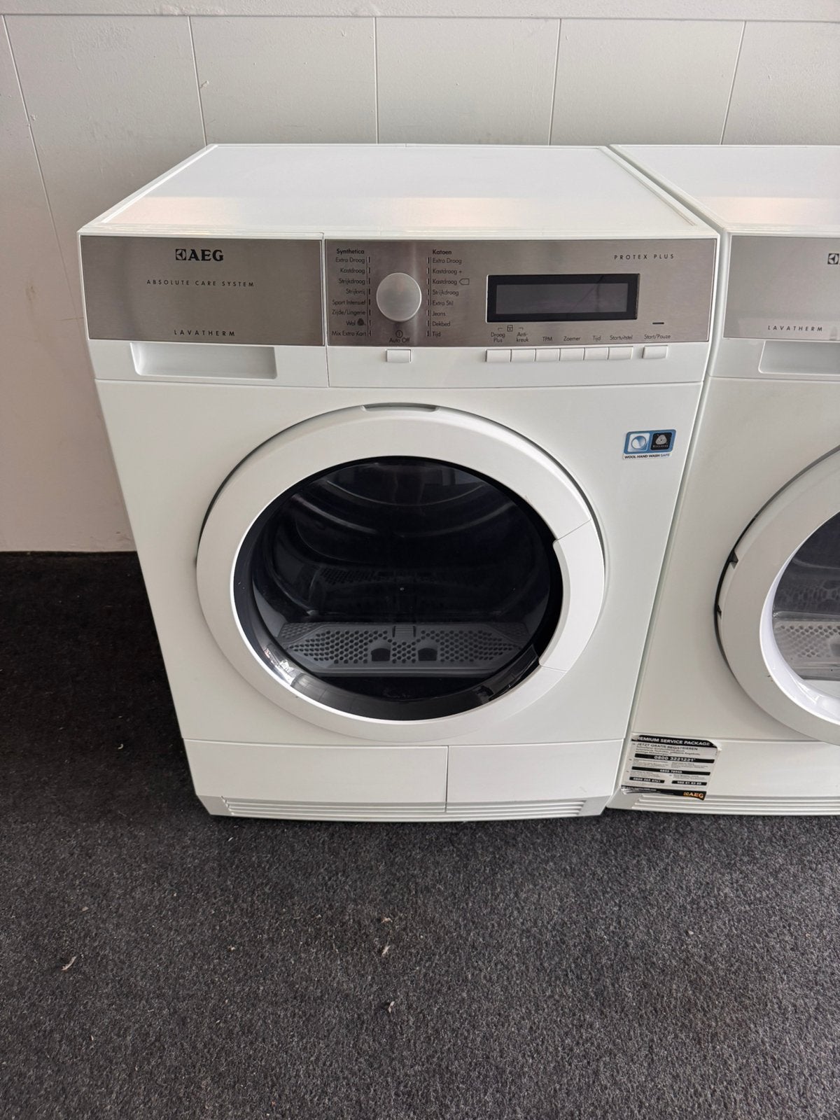 AEG WARMTEPOMPDROGER 9 KG A+++ met 1 jaar garantie