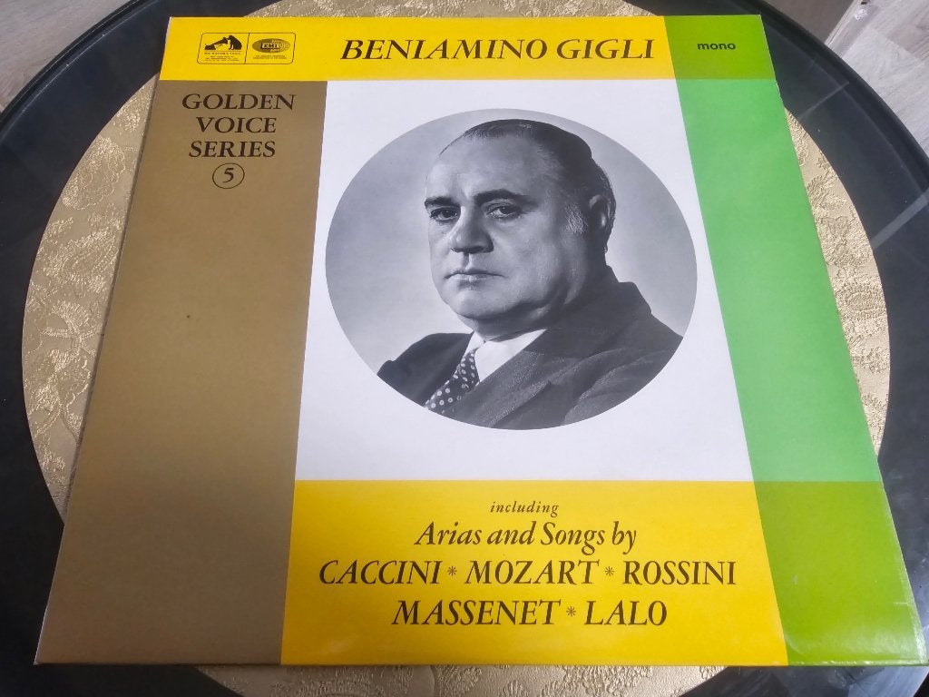 Beniamino Gigli – Golden Voice Series No. 5, Cd's en Dvd's, Vinyl | Klassiek, Gebruikt, Overige formaten, Overige typen, Ophalen of Verzenden