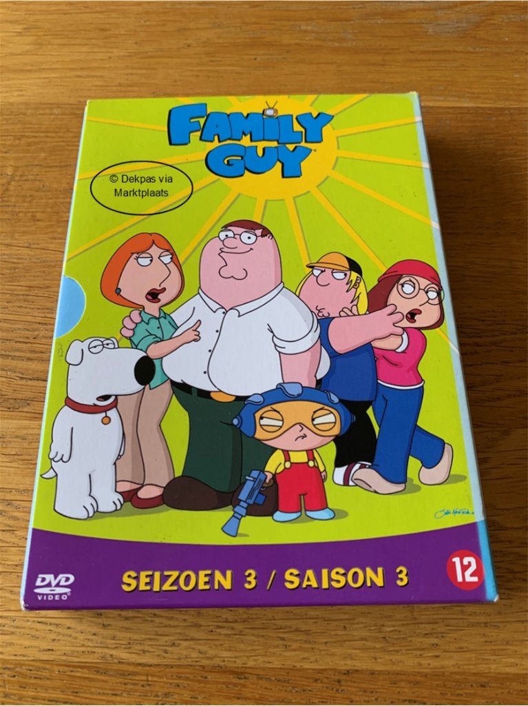Dvd's Family Guy - Seizoen 3, Vanaf 12 jaar, Ophalen of Verzenden, Gebruikt, Komedie