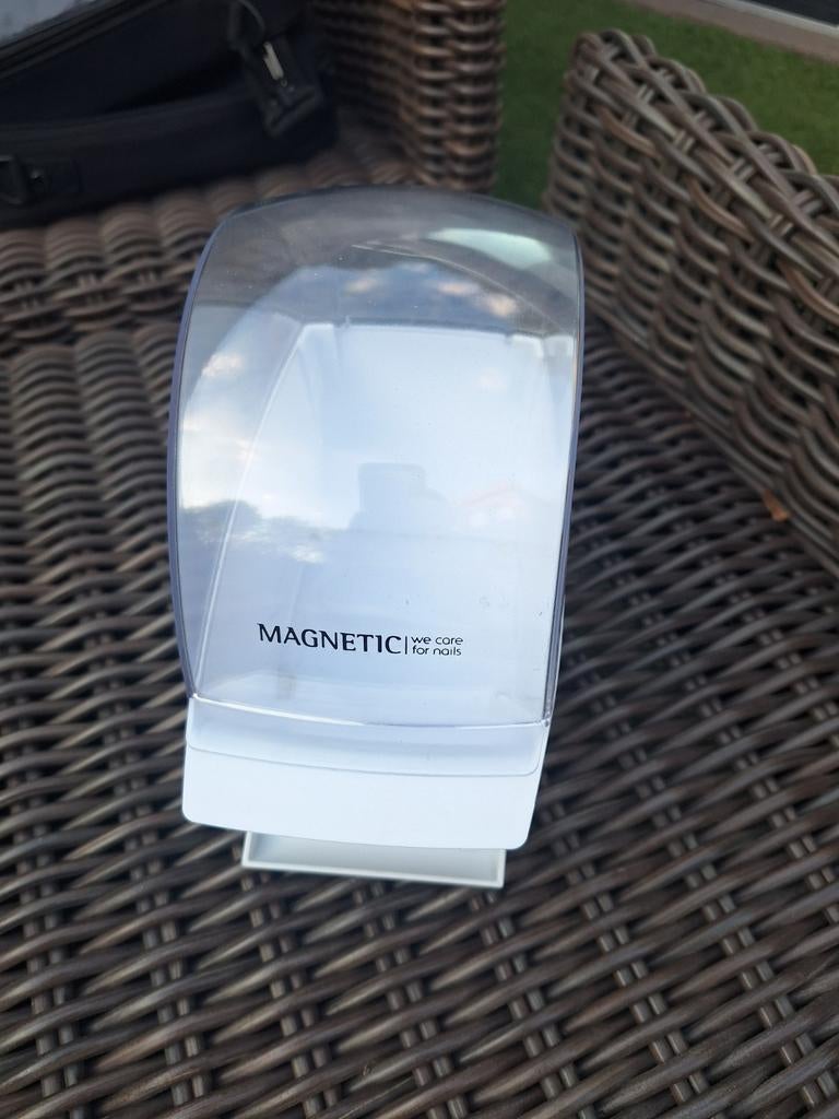 Magnetic nailwipe houder nagelstyliste, Ophalen of Verzenden, Zwart, Handen en Nagels