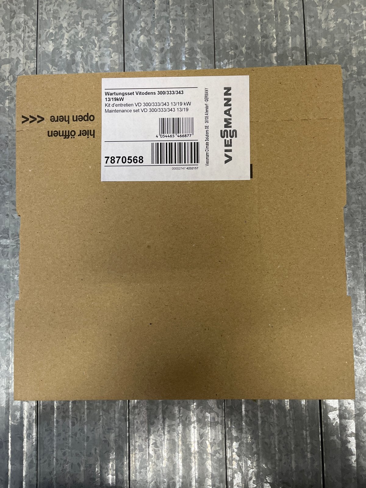 Viessmann Onderhoudsset 7870568 Vitodens 300/333/343, Ophalen of Verzenden, Nieuw