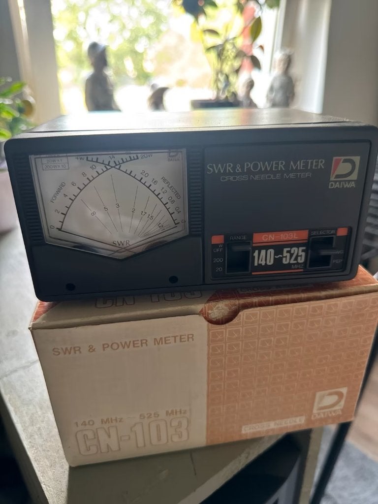 Daiwa SWR & Power Meter CN-103L 140-525 MHz, Ophalen of Verzenden, Gebruikt