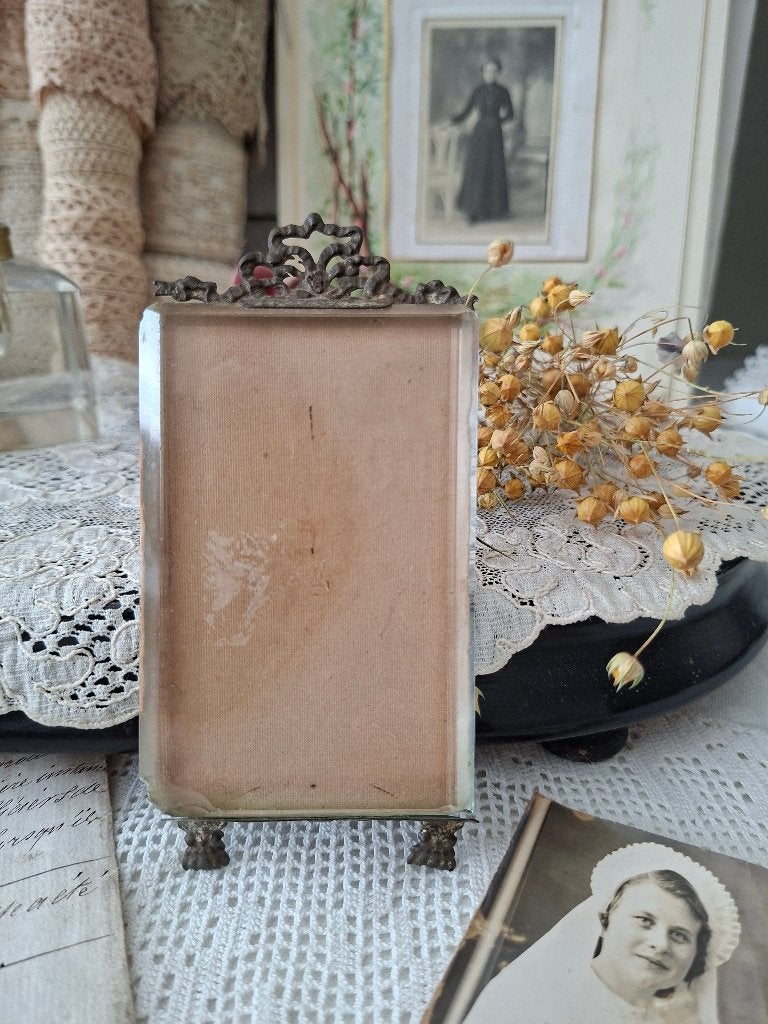 Oud Frans striklijstje op leeuwenpootjes 'PiFrance, Antiek en Kunst, Ophalen of Verzenden