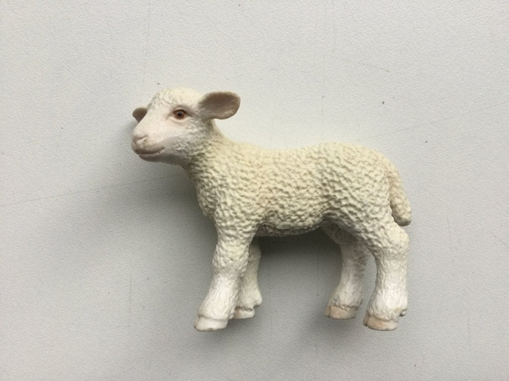 Schleich Schaf Lamm Figur, Ophalen of Verzenden, Zo goed als nieuw, Overige soorten, Beeldje of Figuurtje
