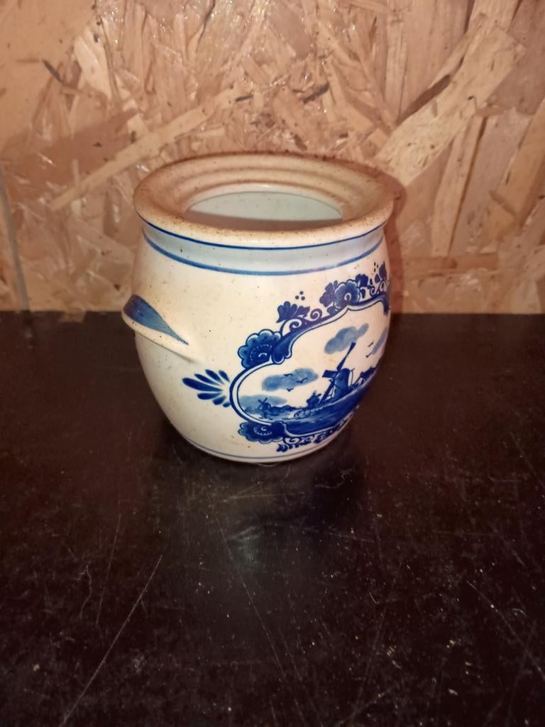Groninger Mosterdpot - Delfts Blauw, Ophalen