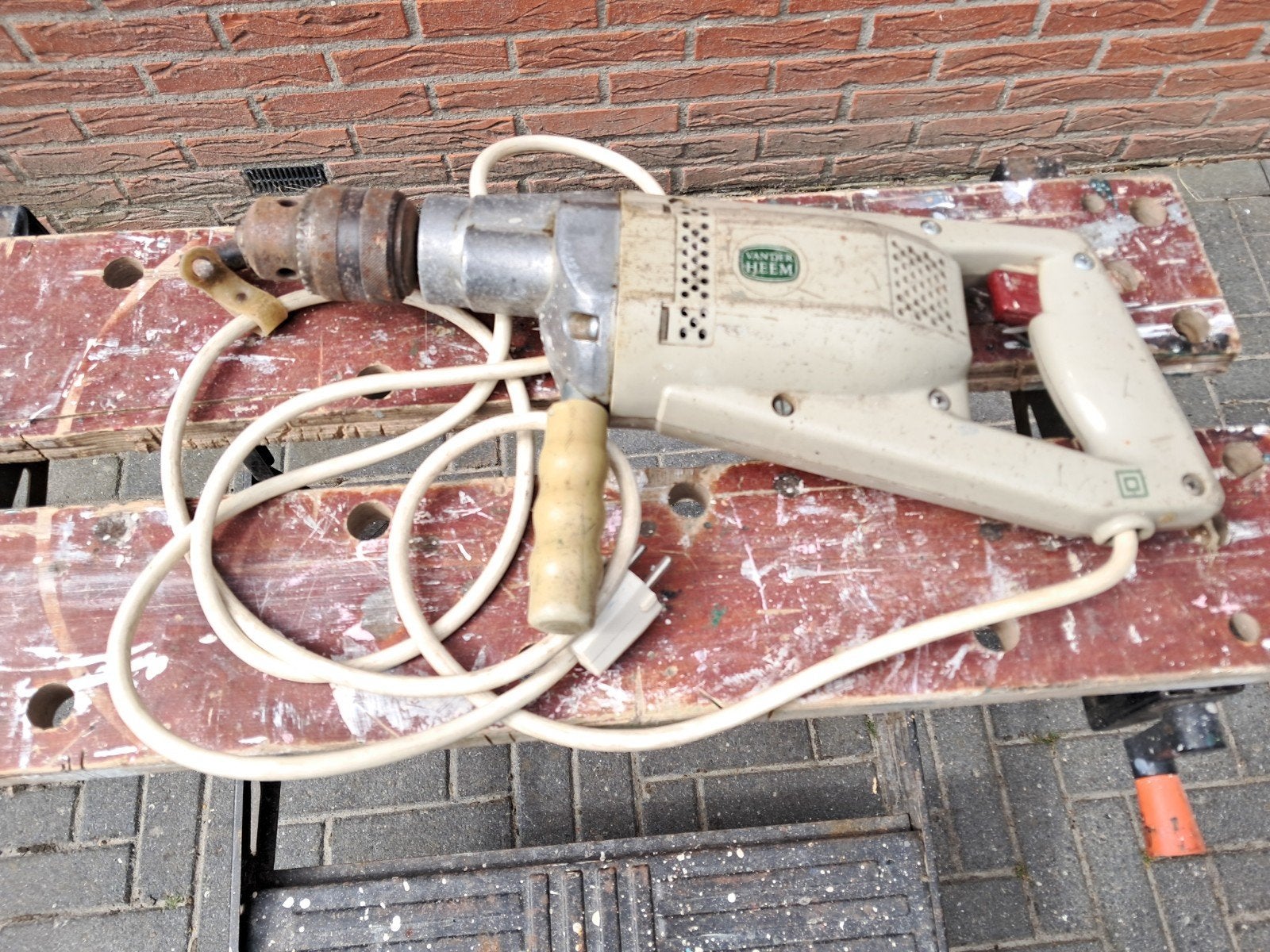 Boormachine, van der Heem  vintage, Ophalen of Verzenden, Boormachine
