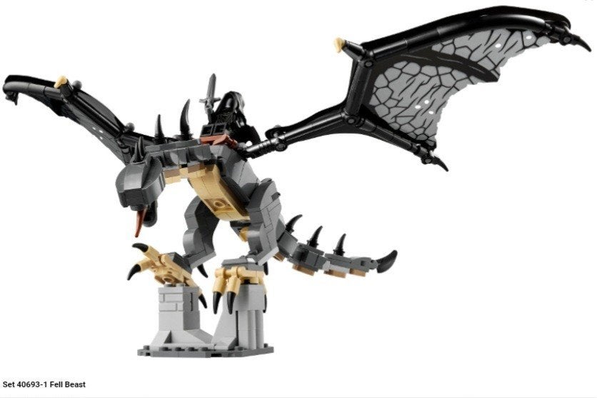 lego 40693 Fell Beast, Overige thema's, Lego, Ophalen of Verzenden, Zo goed als nieuw