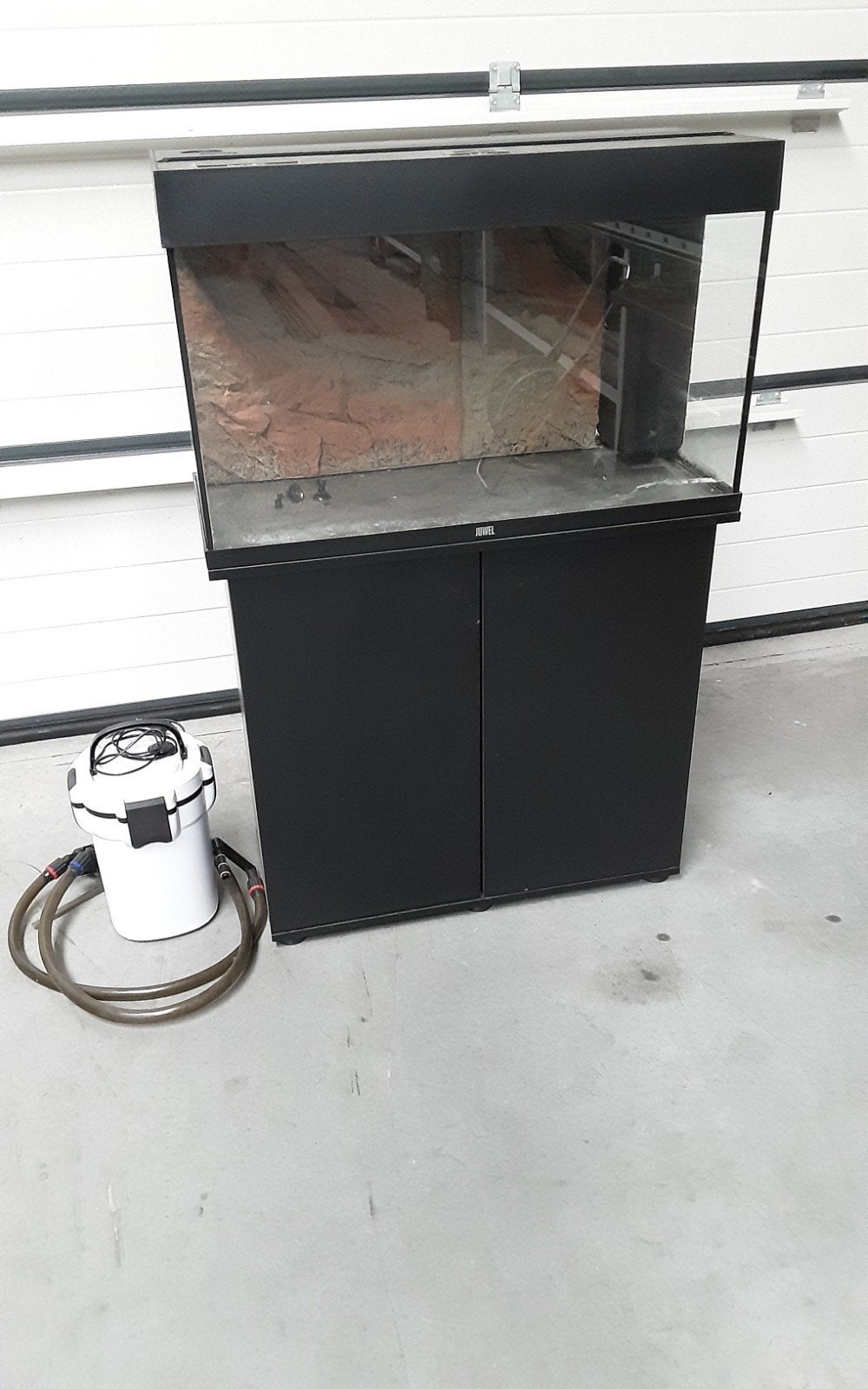 Aquarium, Ophalen, Gebruikt, Inclusief slangen, Leeg aquarium