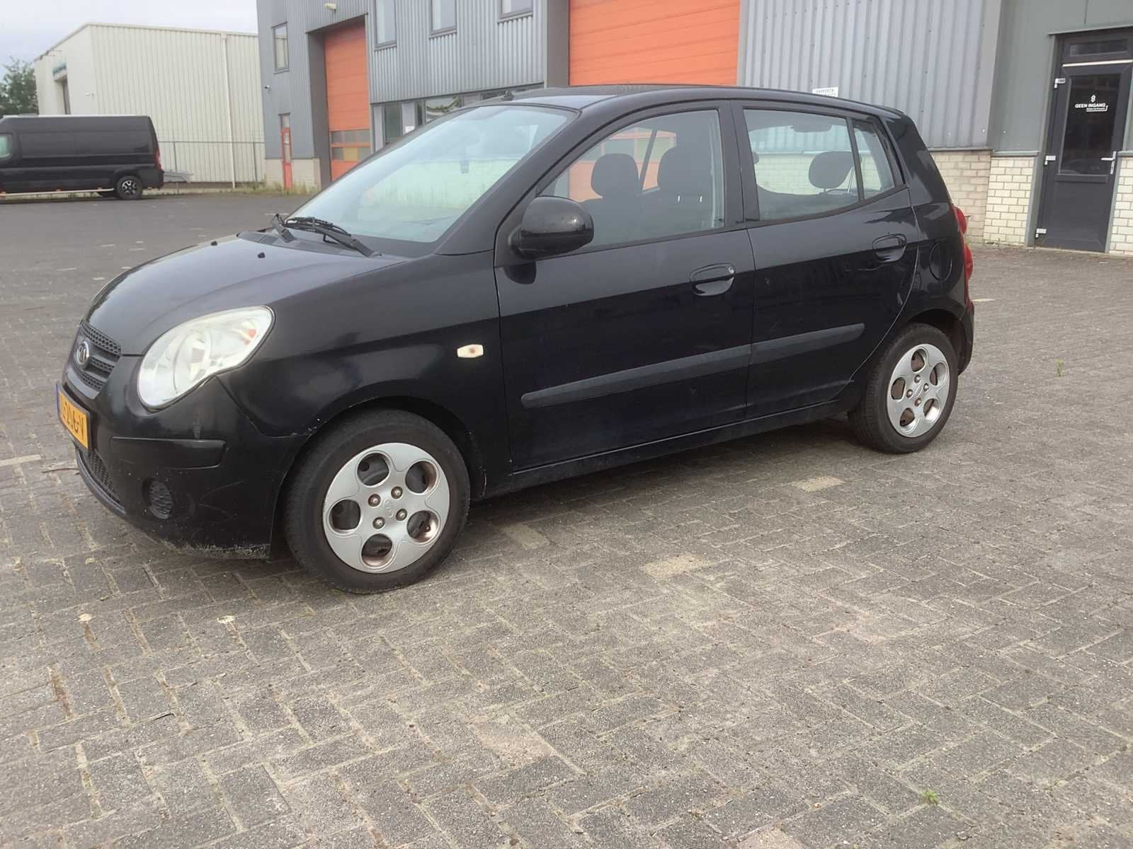 2009 Kia Picanto 1.1 Fifteen Personenauto, Gebruikt, 4 cilinders, Zwart, Handgeschakeld