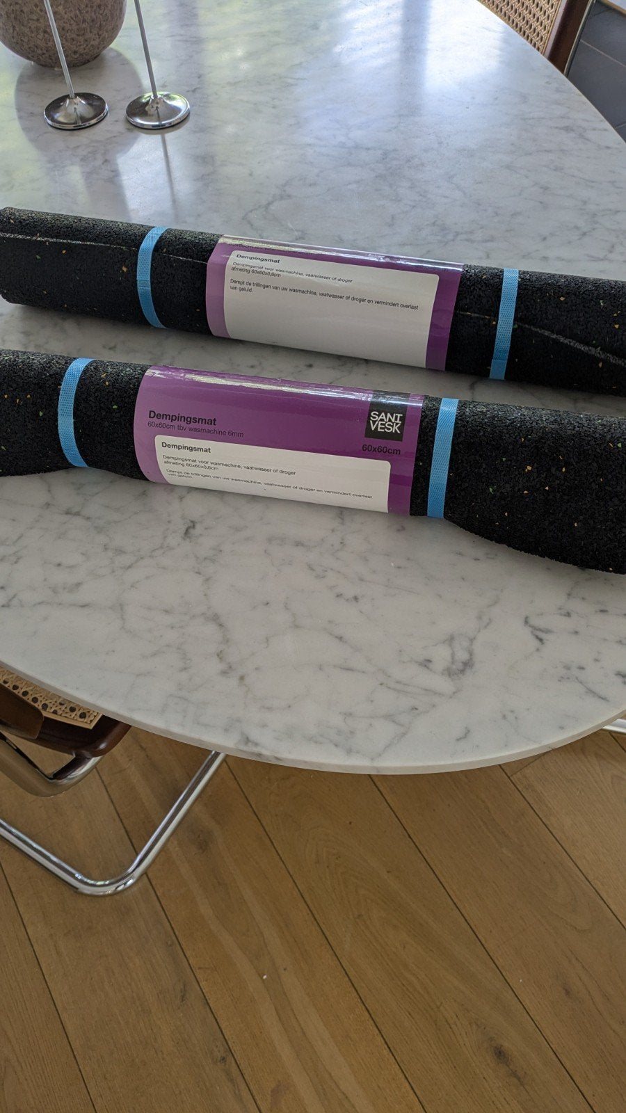 Dempingsmat voor wasmachine, vaatwasser of droger (2 stuks), Ophalen, Nieuw