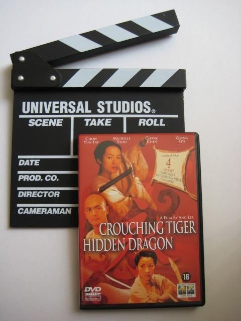 Crouching Tiger Hidden Dragon DVD, Cd's en Dvd's, Dvd's | Actie, Zo goed als nieuw, Martial Arts, Vanaf 16 jaar, Ophalen of Verzenden