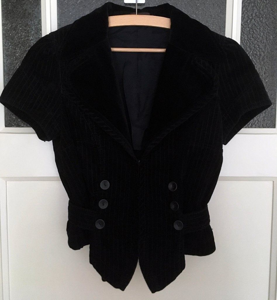 Gilet in corduroy van Steps, gevoerd, zwart, maat 38, NIEUW, Maat 38/40 (M), Zwart, Nieuw, Ophalen of Verzenden