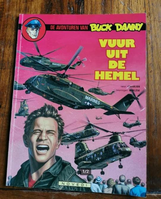 Vuur uit de Hemel. De avonturen van Buck Danny, J.M.Charlier, Eén stripboek, Jean-Michel Charlier, Ophalen of Verzenden, Zo goed als nieuw