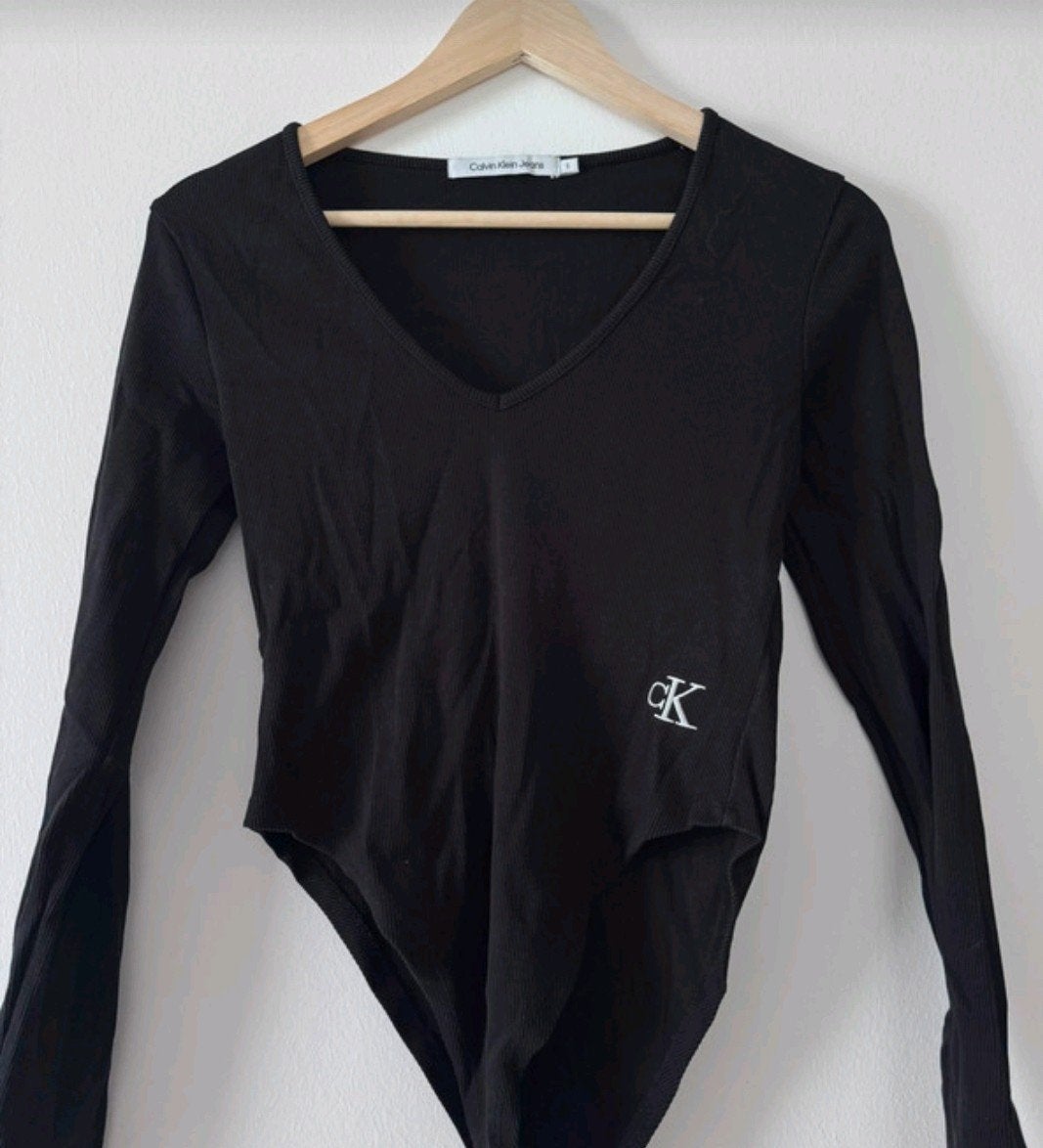 Calvin Klein Bodystocking Maat S, Kleding | Dames, Calvin Klein, Ophalen of Verzenden, Zwart, Body of Korset