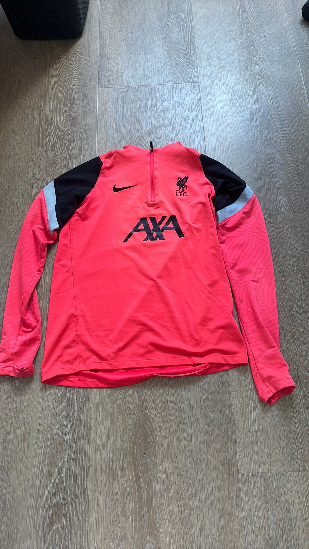 Liverpool vest korte rits, Ophalen, Overige maten, Roze, Voetbal