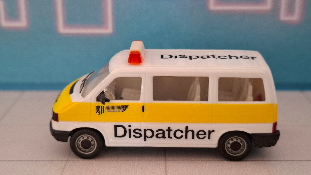 Herpa 1:87 Volkswagen T4 Bus Dispatcher, Ophalen of Verzenden, Gebruikt, Auto, Herpa