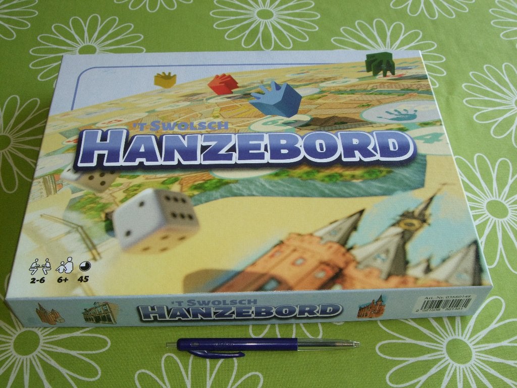 't Swolsch Hanzebord (met stripboek), Hobby en Vrije tijd, Een of twee spelers, Ophalen of Verzenden, Zo goed als nieuw