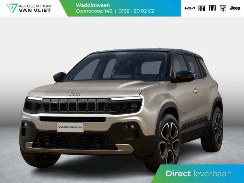 Jeep Avenger Summit 54 kWh | 17% Bijtelling | Schuif/Kanteld, Auto's, Jeep, 394 km, 156 pk, Met garantie (alle), SUV of Terreinwagen