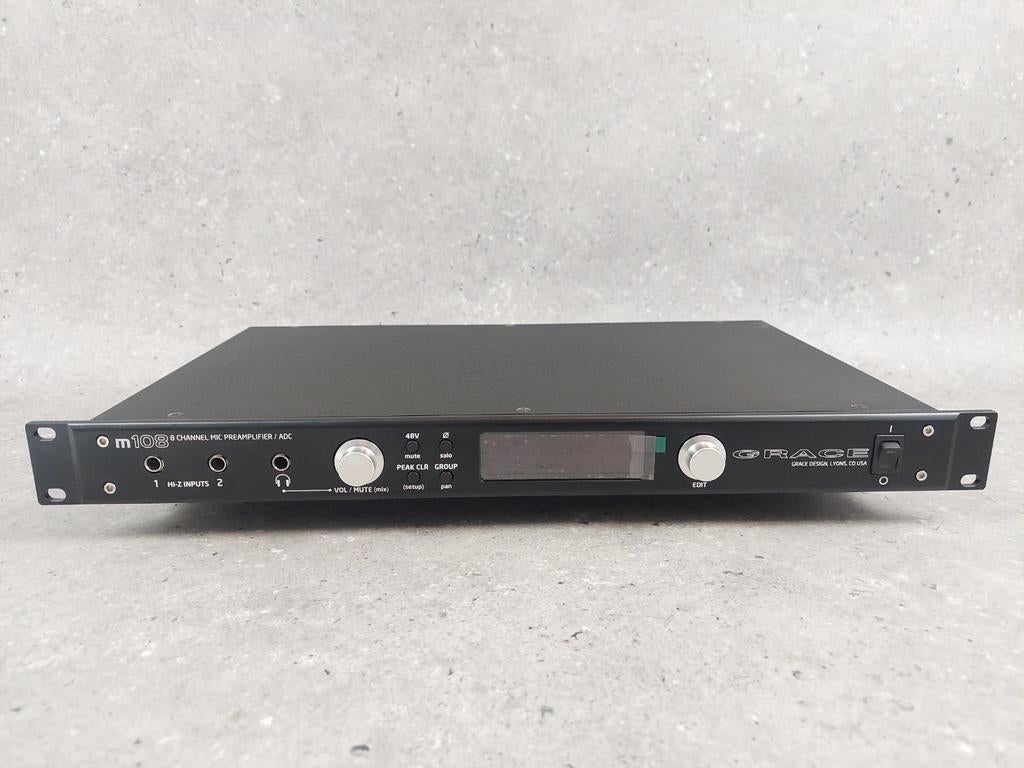 👉Grace Design m108: Top end 8x Pre & Converter! 🎵 Dante, Ophalen of Verzenden, Zo goed als nieuw, Audio
