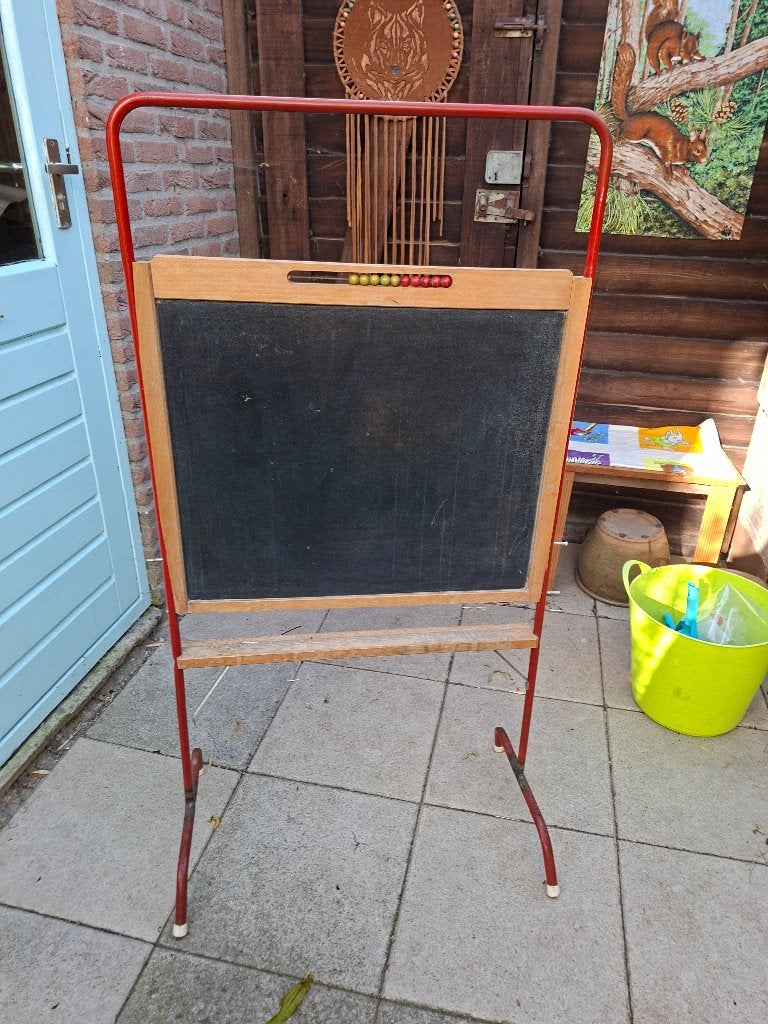 schoolbord, Ophalen, Gebruikt