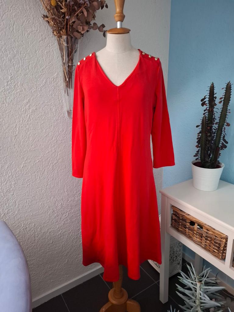 Comma jurk mt 40, Kleding | Dames, Jurken, Maat 38/40 (M), Ophalen of Verzenden, Zo goed als nieuw, Knielengte