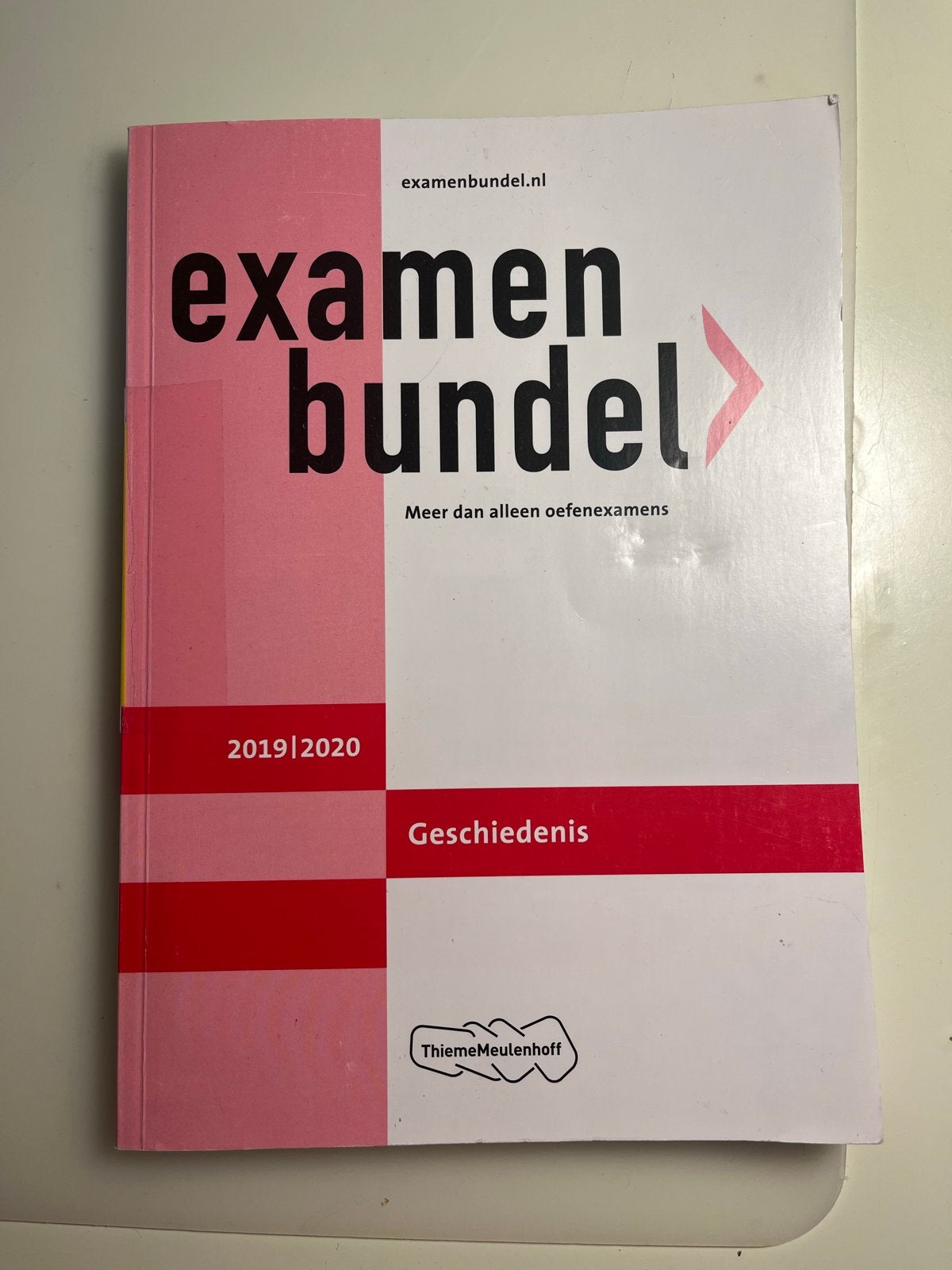 Examenbundel Geschiedenis 2019/2020, Ophalen of Verzenden, Alpha, Gelezen, Overige niveaus