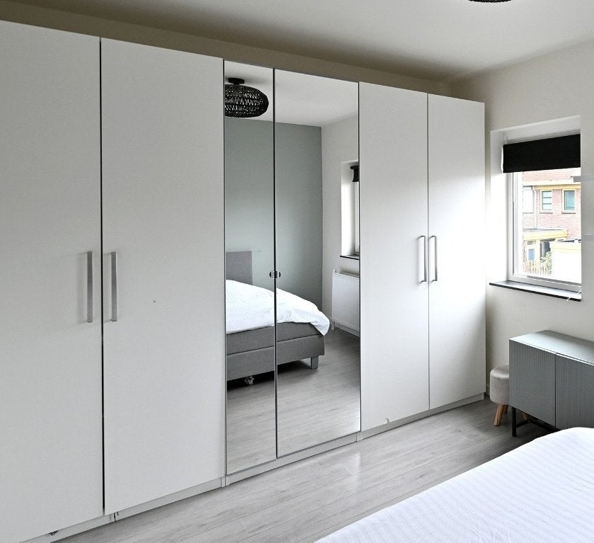 Ikea paxkast met spiegel (wordt gedemonteerd), Ophalen, 200 cm of meer, 25 tot 50 cm, Gebruikt
