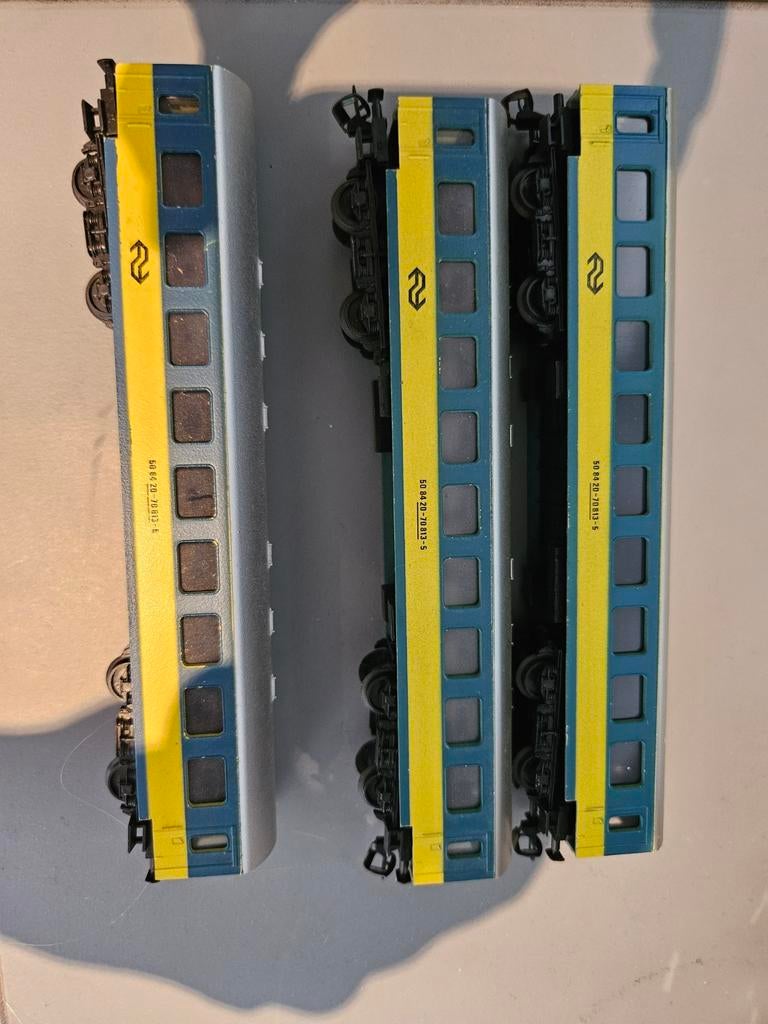 NS Intercity Rijtuigen Set (3 stuks), Ophalen of Verzenden