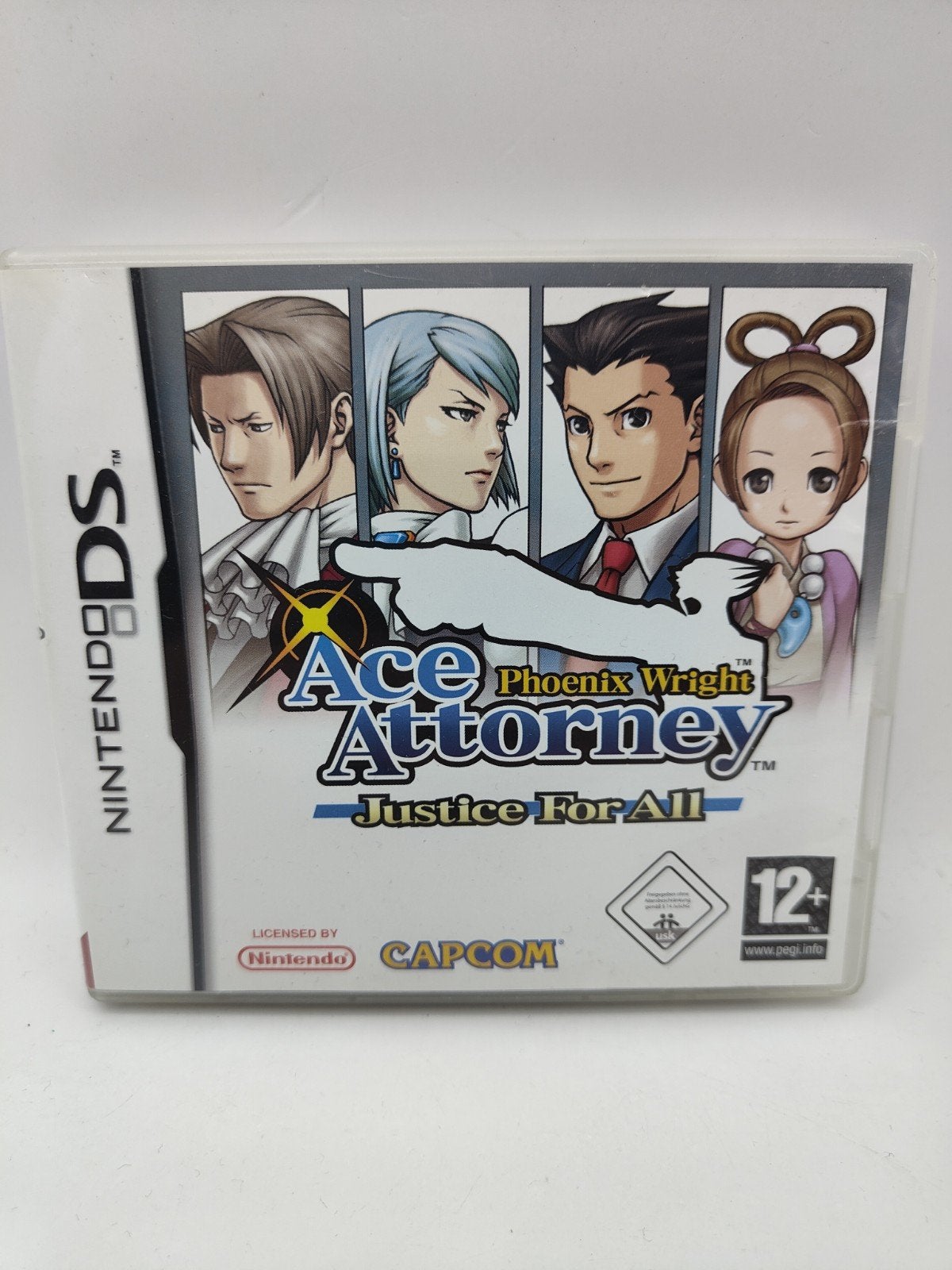 Ace Attorney Justice For All Nintendo DS, Avontuur en Actie, Gebruikt, Support@capcom.com, 1 speler