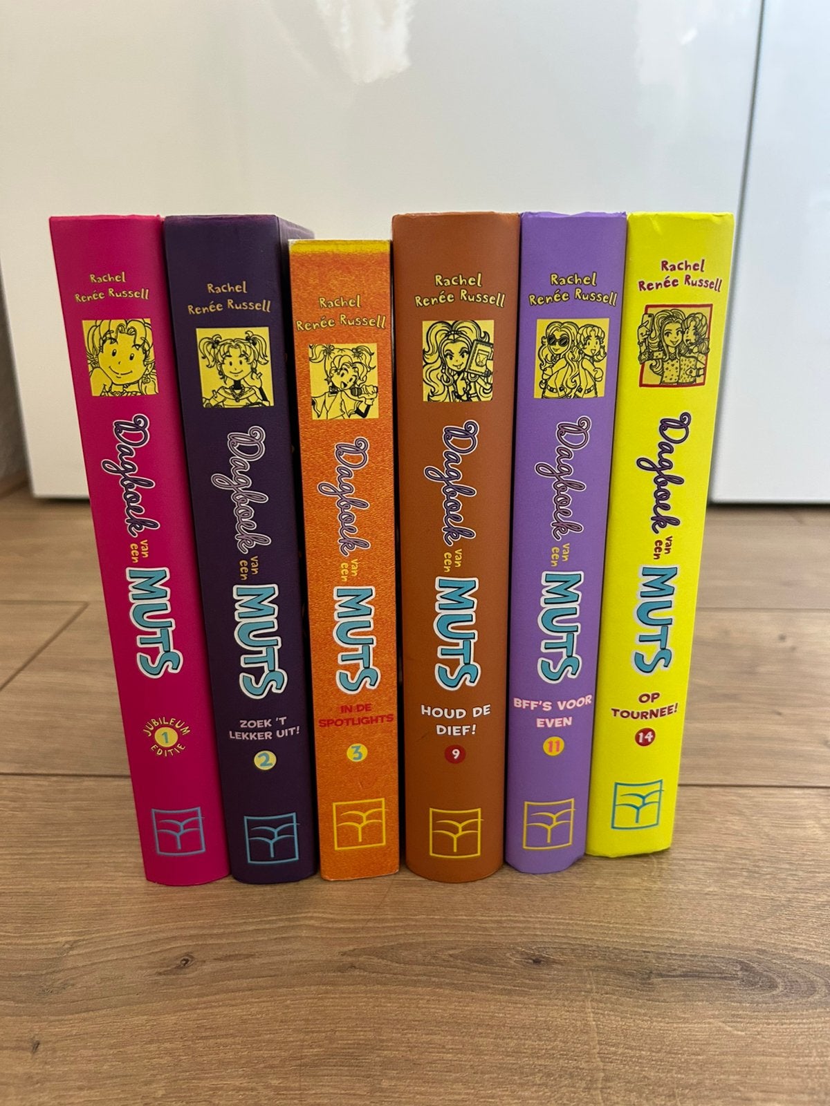 6 “Dagboek van een muts” boeken, Ophalen, Zo goed als nieuw