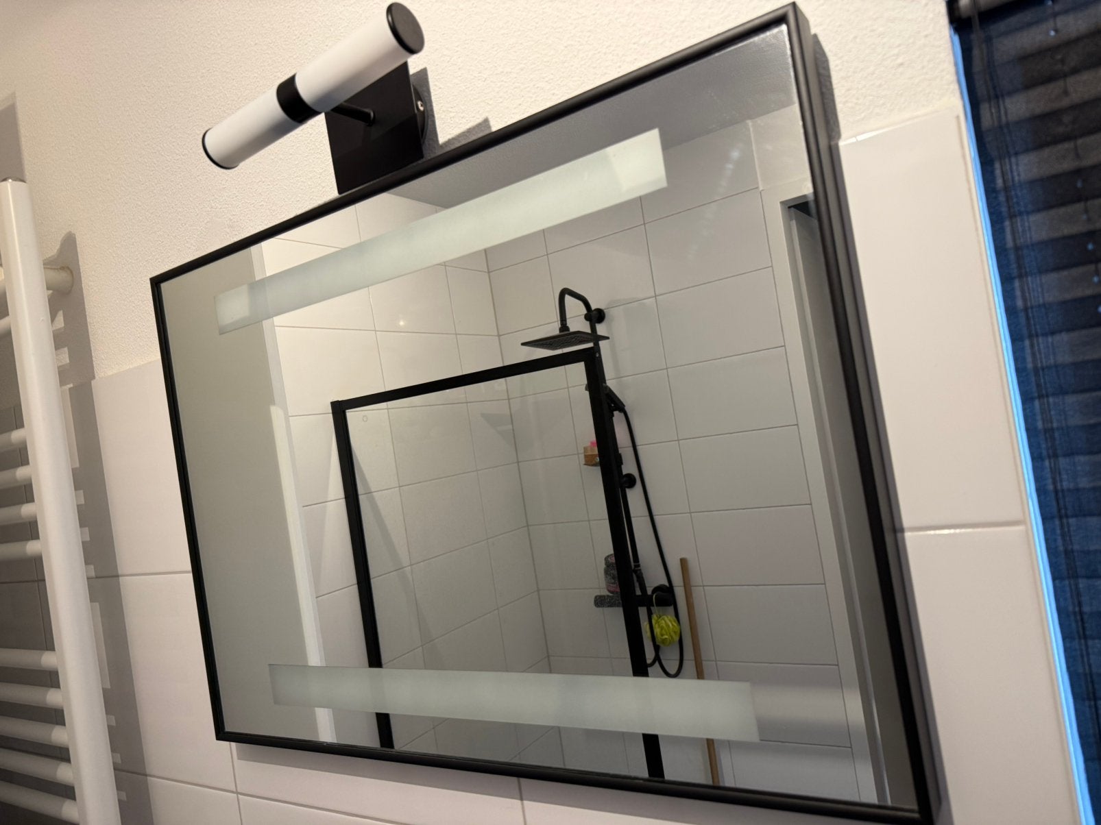 Badkamer spiegel met led licht, Ophalen, Overige typen, 50 tot 100 cm, Zo goed als nieuw