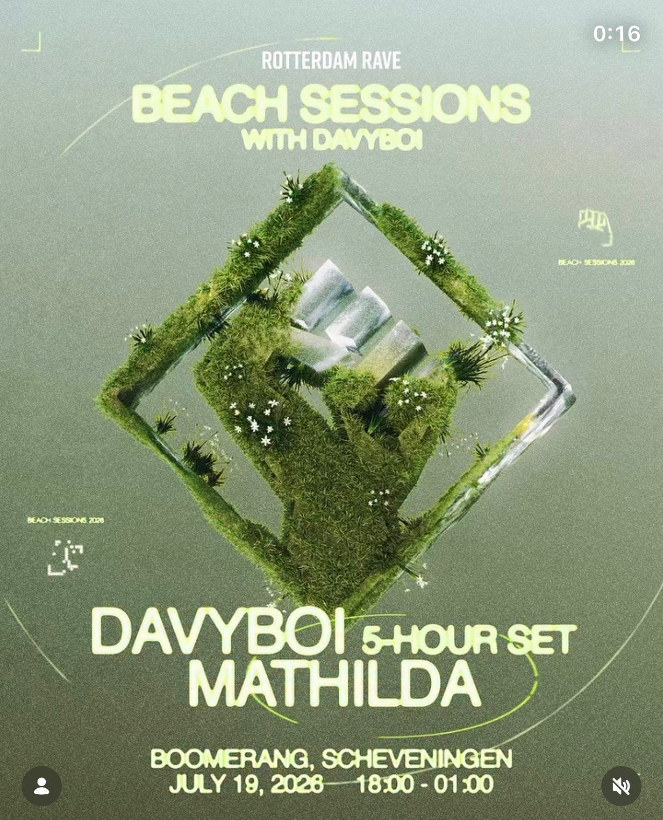 Rotterdam Rave Beach Sessions With Davyboi, Tickets en Kaartjes, Evenementen en Festivals, Eén persoon