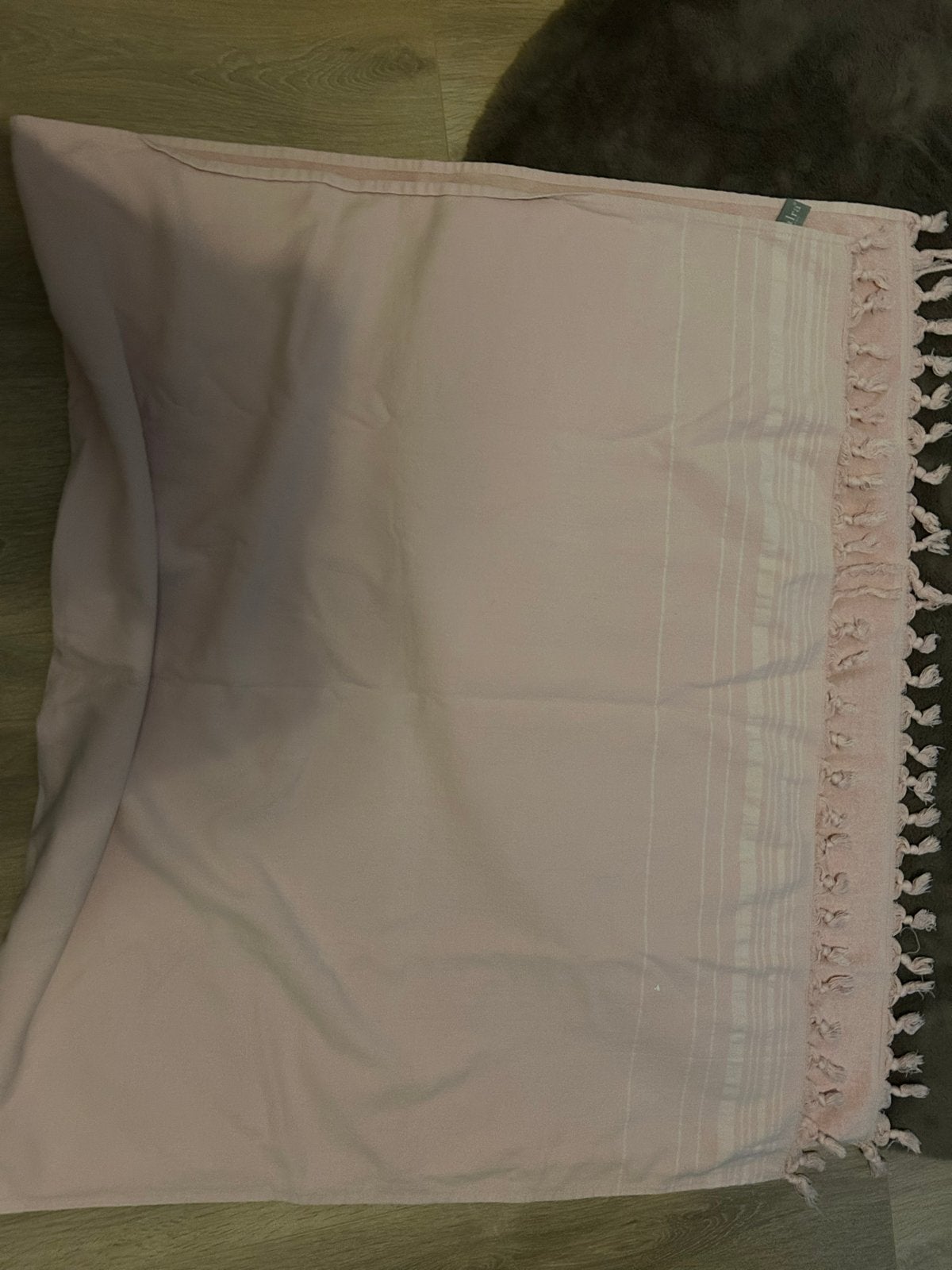 Walra Hamamdoek - Roze met Franjes, Ophalen of Verzenden, Zo goed als nieuw