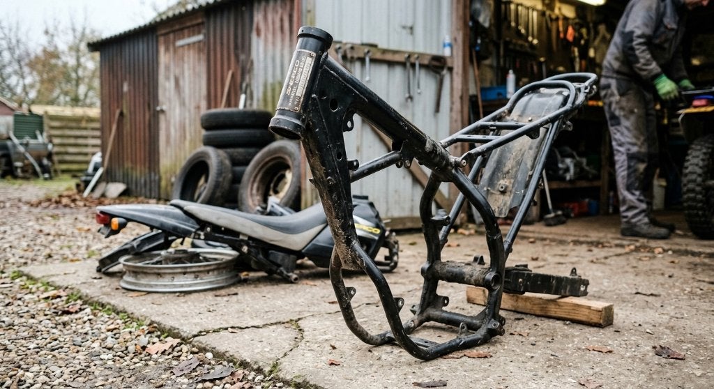 Sherco 50cc / AM6 Frame GEZOCHT!, Ophalen of Verzenden, Frame
