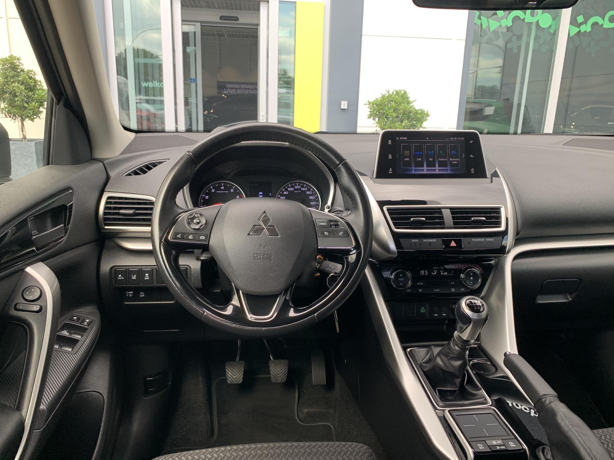 Mitsubishi Eclipse Cross 1.5 DI-T Pure | Trekhaak | Apple Ca, Voorwielaandrijving, 4 cilinders, Met garantie (alle), Origineel Nederlands