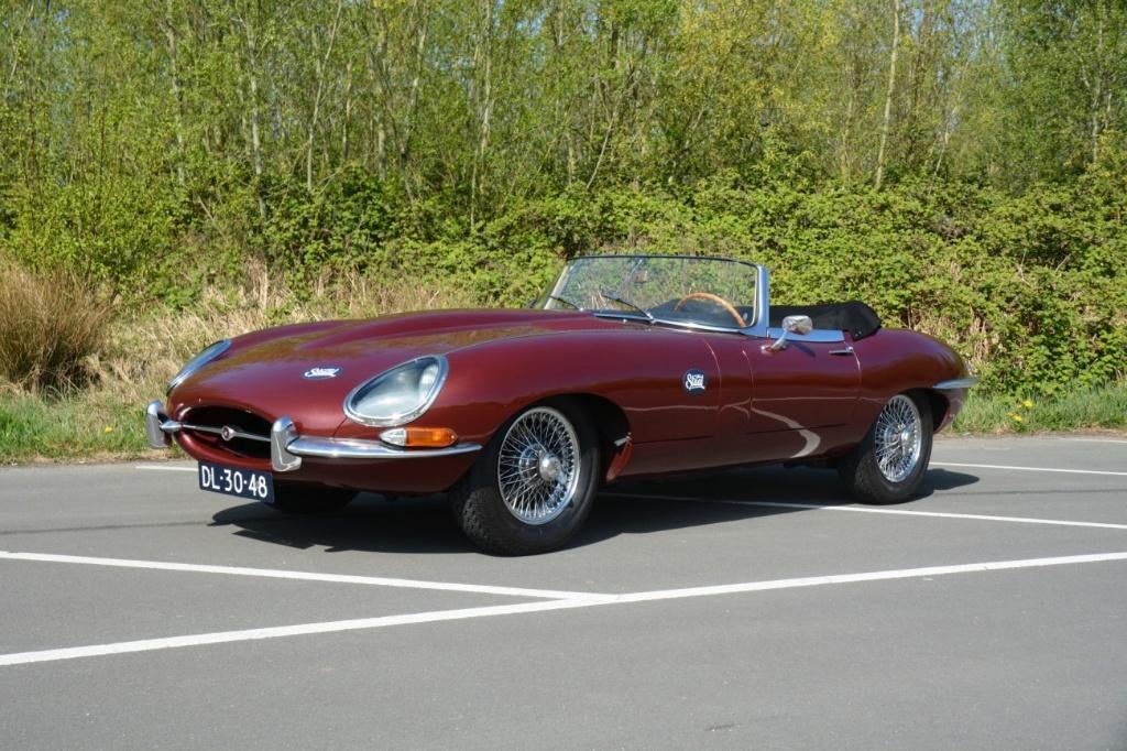 Jaguar E-type Series 1 cabriolet 1962 Matching 3.8 ltr, Auto's, Oldtimers, Particulier, Alarm, Radio, Jaguar, Benzine, Cabriolet