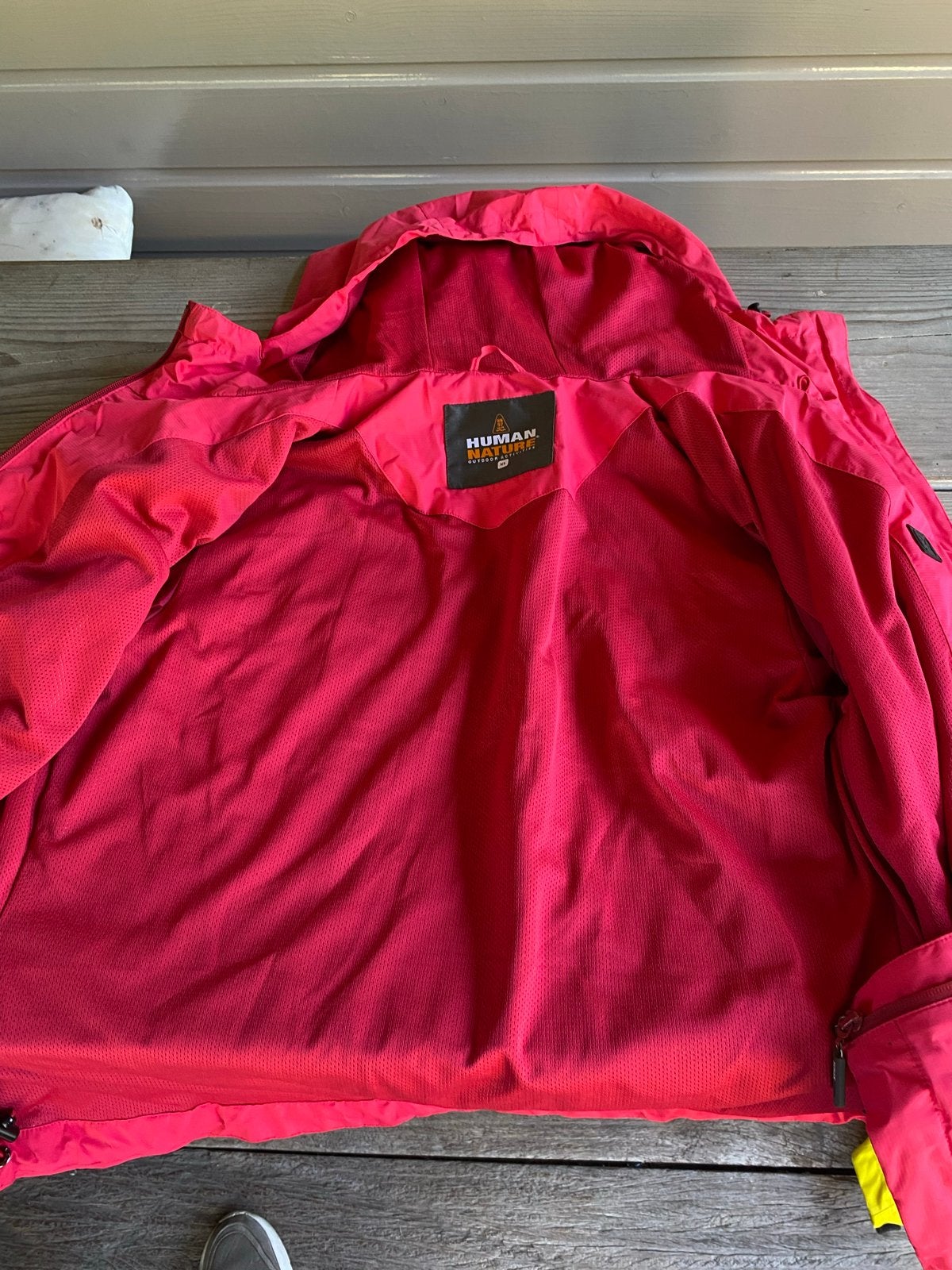 Human Nature Outdoor Jas - Roze/Rood - Maat XL, Kleding | Dames, Ophalen of Verzenden, Zo goed als nieuw, Maat 46/48 (XL) of groter