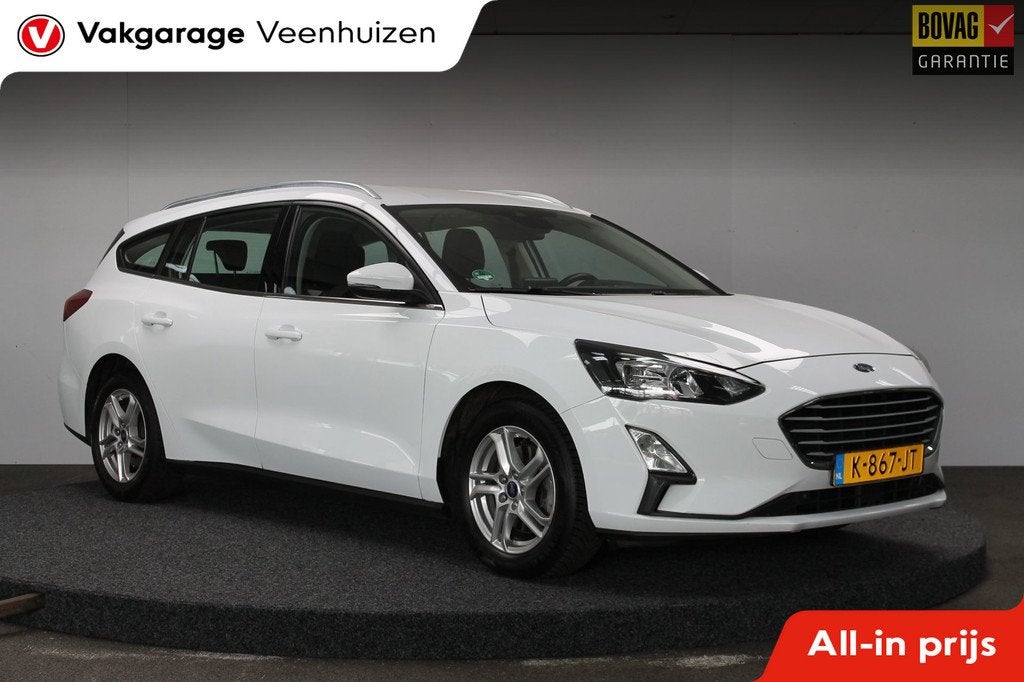Ford Focus Wagon 1.5 EcoBlue Trend Edition Business|Rijklaar, 12 maanden, Gebruikt, 4 cilinders, Wit