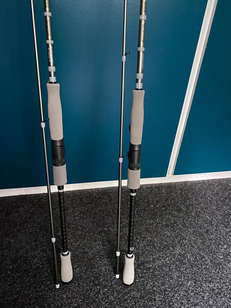 NIEUW Arca Fierce Tackle SX4 Dropshot hengels 2,33m en 2,43m, Werphengel, Nieuw, S, H