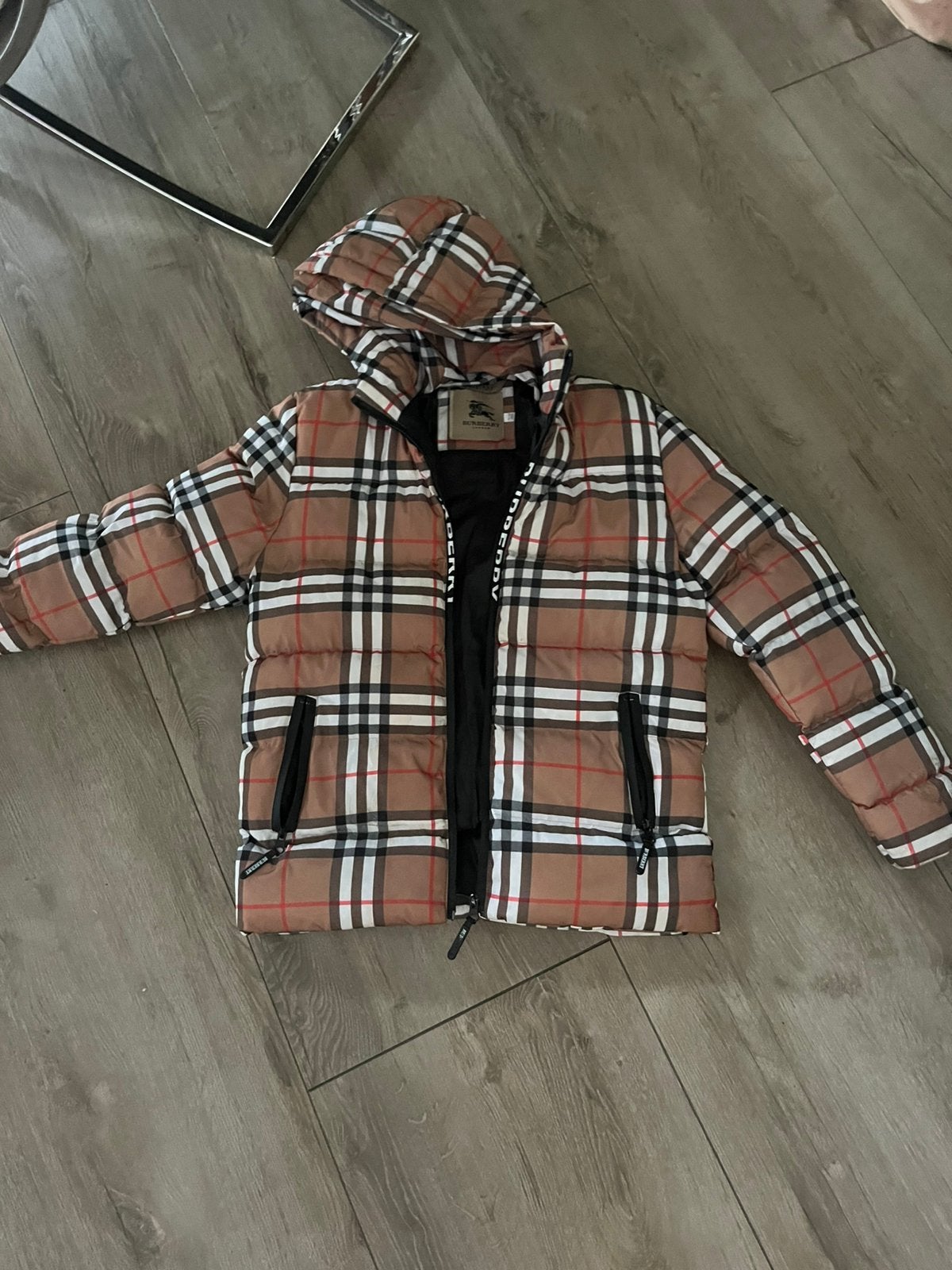 (Zgn!!!!) Burberry winterjas 11-12 jaar, Ophalen, Zo goed als nieuw, Jongen of Meisje, Jas